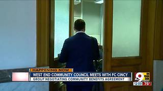 West End Community Council meets with FC Cincinnati