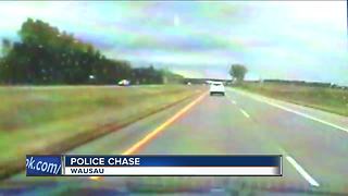 Dash-cam video captures high speed chase in Wausau