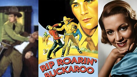 RIP ROARIN' BUCKAROO (1936) Tom Tyler, Beth Marion & Sammy Cohen | Western | B&W