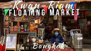 Kwan Riam floating market - Bangkok Thailand