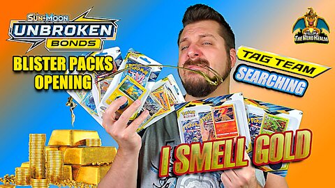 Unbroken Bonds Blister Packs | Tag Team Searching | Pokemon Cards Opening