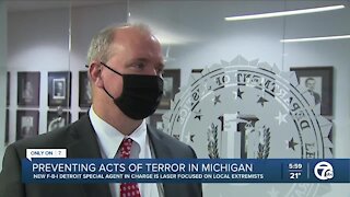 Detroit FBI 'laser-focused' on preventing acts of domestic terrorism in Michigan