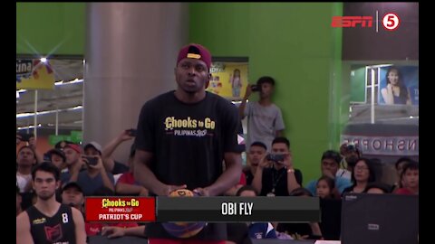 Obinna OBiFLY Ezeike 360 Slamdunk Espn-5 ChookstoGo 3x3 Tour Philippines