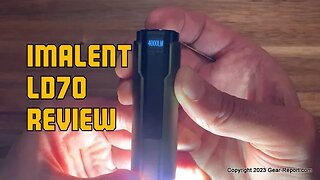 Imalent LD70 flashlight review