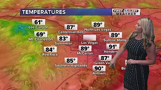 13 First Alert Las Vegas evening forecast | Oct. 8, 2019