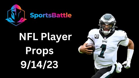 SportsBattle DFS Player Props | 9/14/23