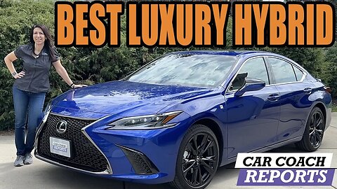 2023 Lexus ES300h F SPORT Is This The BEST Luxury Sedan?