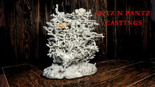 Look At This Aluminum Art Sculpture || Texas Fire Ant Mound Casting