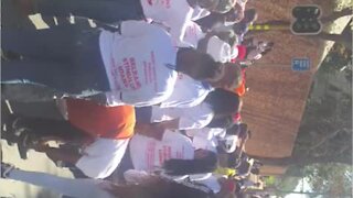 TransformSA’s march against ’racist’ banks under way