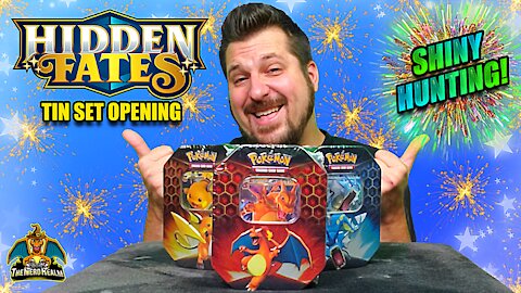 Hidden Fates Tin Set #8 | Shiny Hunting | Pokemon Cards Opening