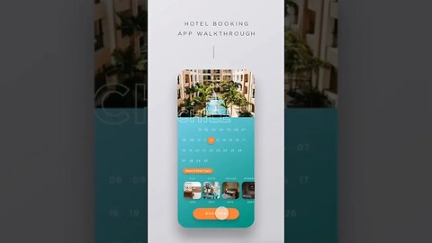 Hotel Booking App Design UI #uiux #shorts #shortfeed @SheisaCreative