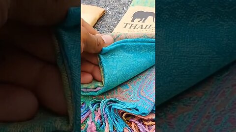 Thai Silk & Cashmere 3 x only $45.00. #thaisilk #shawl #gift #scarf #ladiesscarf #Silk #cashmere.