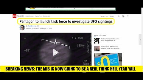 UFO task force Men in Black are Real