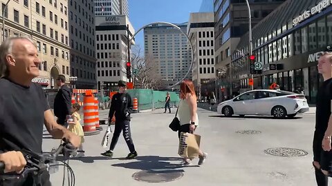 "Experience the Magic of a Sunny Afternoon in Montreal Downtown"