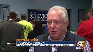 Cardiac arrest survivors thank Cheviot first responders