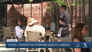 Hotel Covington offering guests a break