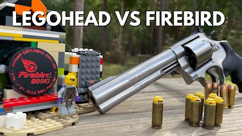 Can I Detonate a Firebird Target with a LEGO HEAD BULLET???