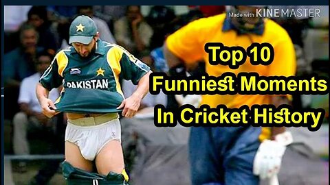 10 Funniest Moments in Cricket History | Cricket Match