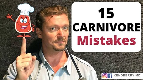 CARNIVORE Diet Mistakes (15 Carnivore Diet Tips) 2021