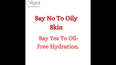 Vigini 20% Actives Anti Acne Oil Free Mattifying Face Moisturizer Pimples Removal Oily Prone Skin