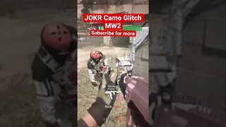 JOKR instant shoot Camo glitch in Modern Warfare 2 #mw2 #warzone2 #mw2camo