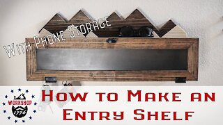 DIY entry organizer // Phone Lockbox