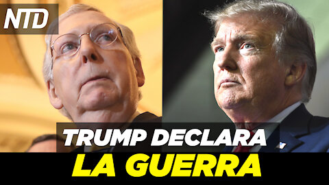 Trump le declara la guerra política a McConnell; Texanos congelados y sin electricidad | NTD