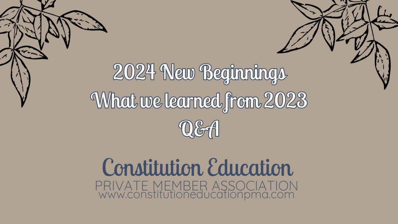 Constitution Education 2024