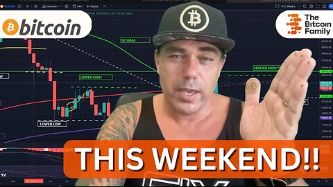 BITCOIN IMPORTANT WEEKEND!!!!