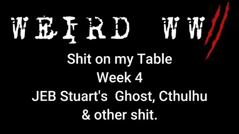 Shit on my Table - Week 4