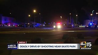 Man killed in deadly drive-by shooting