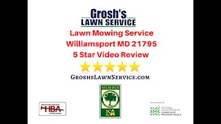 Lawn Mowing Service Williamsport MD Review Video 5 Star