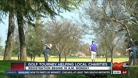 The Charity Championship Open raises money for several charities all at once