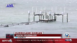 High tide in Fort Pierce