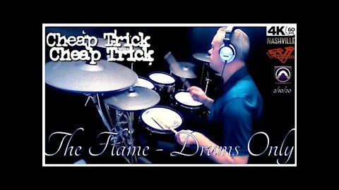 Cheap Trick - The Flame - Drums Only (4K Video)