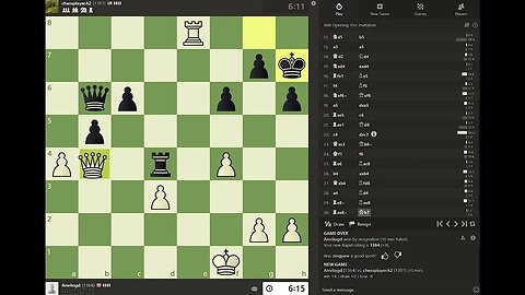 Daily Chess play - 1357 - Could have Drawn Game 2