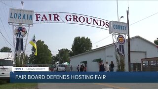 The Lorain County Fair Board spoke out to address concerns about moving forward with the event in the midst of the covid pandemic