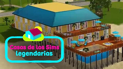 Casas épicas de los Sims: Súper casa de la playa