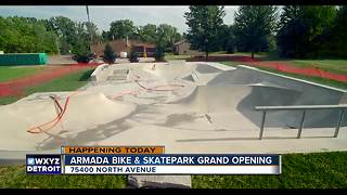 Skatepark Opens in Armada Township