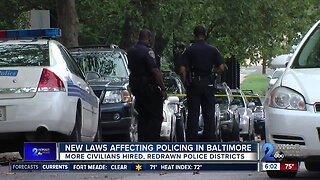 New laws affecting policing in Baltimore