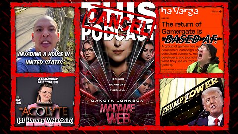 S05E03: Trump Tower Under Attack, GamerGate 2, More Star Wars Cringe, Migrants, and Madame Web!