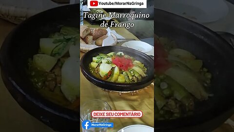 Tajine marroquino de frango