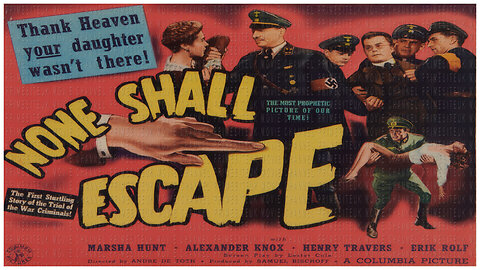 🎥 None Shall Escape - 1944 - Marsha Hunt - 🎥 FULL MOVIE