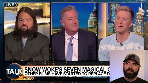 "You've Been Embarrassed!" Piers Morgan SLAMS James Barr On Snow White's Woke Remake