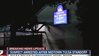 Man arrested after standoff in Midtown Tulsa