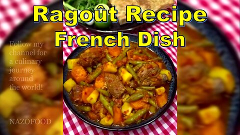 Ragoût Magic: A Hearty and Flavorful Recipe-رسپی خوراک راگو #RagoûtRecipe #NAZIFOOD