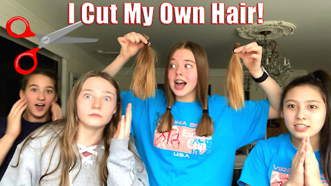 I Cut My Own Hair! - Whitney Bjerken