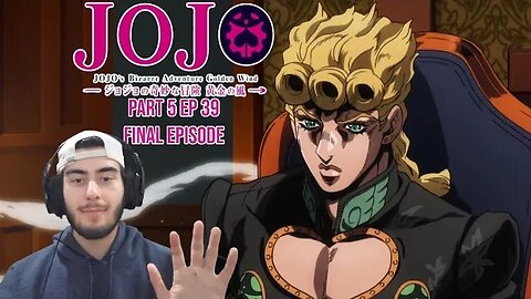 The END is INEVITABLE | JJBA Part 5: Golden Wind Ep 39 | REACTION