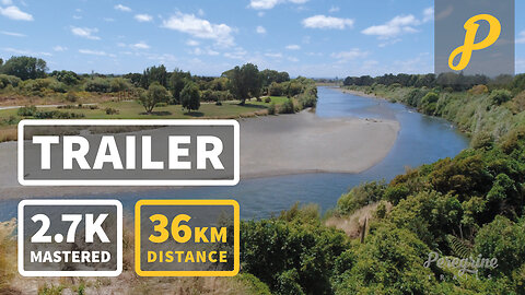 Exploring Palmerston North - Gravel Bike Ride on the Manawatū River Shared Pathway - TRAILER