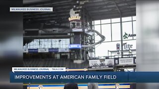 Improvements made at American Family Field